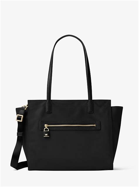 Janie Large Nylon Tote Bag 